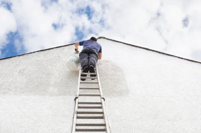 Peinture extérieure à Crocq — façades et ravalement